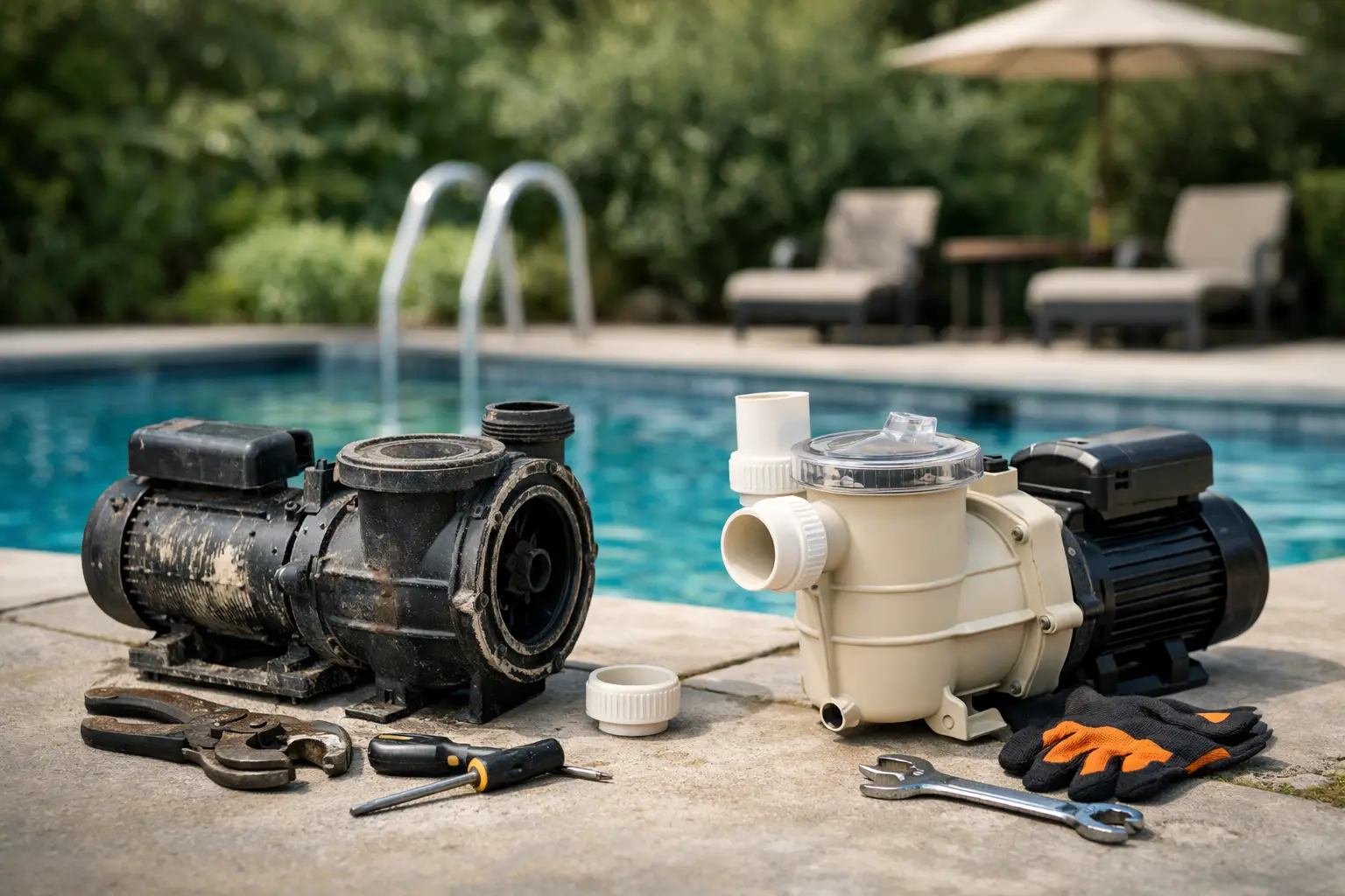 Pool Pump Repair Service: Fix or Replace?